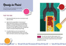 Stenciled Book Edges Kit: Turn Your Favorite Books into Custom Works of Art - Includes: Project Book, Paint Pots, Stencils, Sponge Tools, Book Clamps