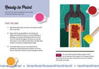 Stenciled Book Edges Kit: Turn Your Favorite Books into Custom Works of Art - Includes: Project Book, Paint Pots, Stencils, Sponge Tools, Book Clamps