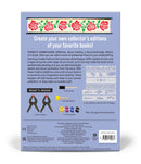 Stenciled Book Edges Kit: Turn Your Favorite Books into Custom Works of Art - Includes: Project Book, Paint Pots, Stencils, Sponge Tools, Book Clamps