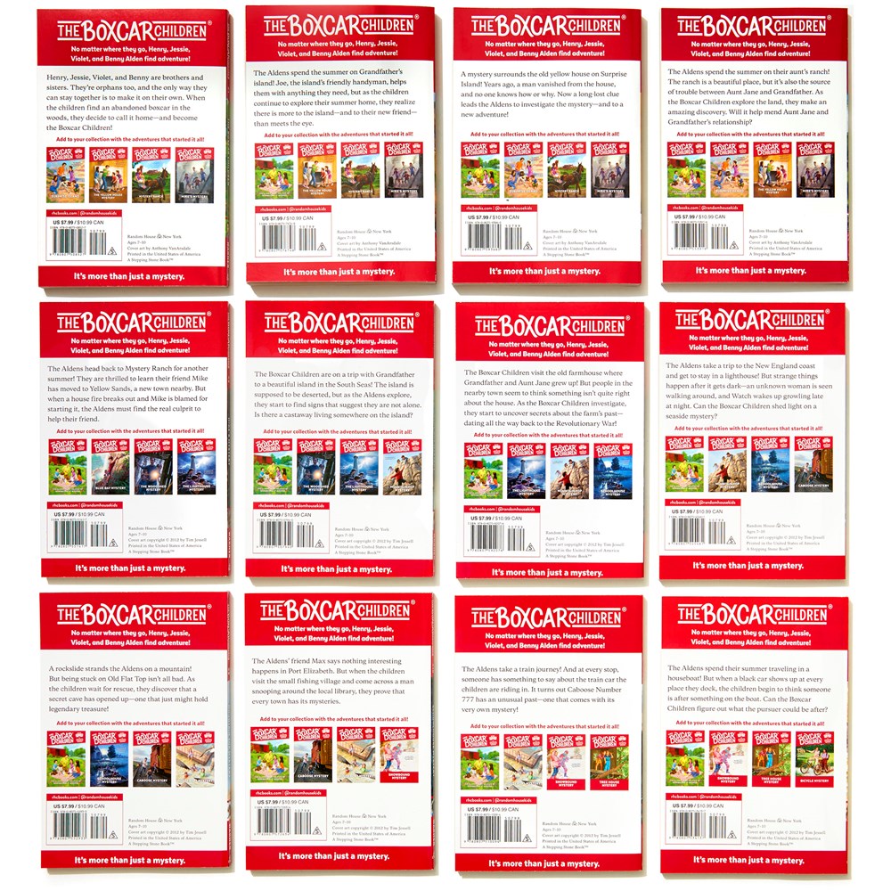 The Boxcar Children Bookshelf (The Boxcar Children Mysteries, Books 1-12)
