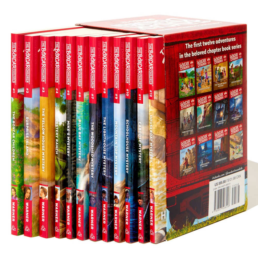 The Boxcar Children Bookshelf (The Boxcar Children Mysteries, Books 1-12)