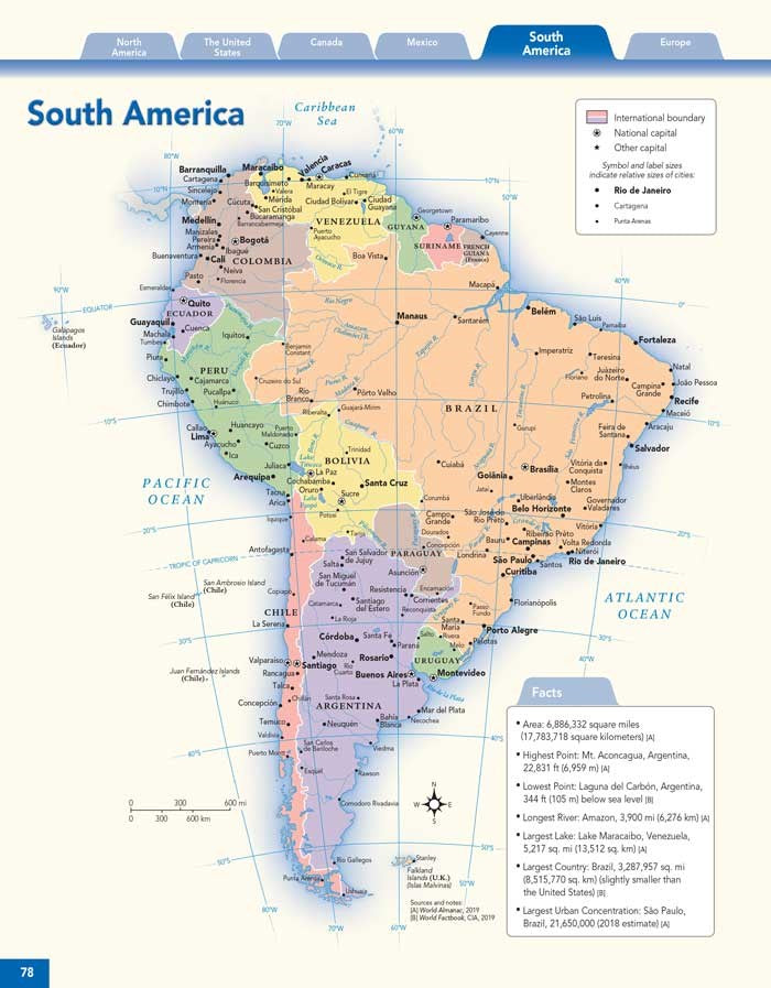 Merriam-Webster's Student Atlas - Features Full-Color Physical, Political, & Thematic Maps