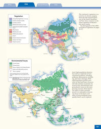 Merriam-Webster's Student Atlas - Features Full-Color Physical, Political, & Thematic Maps