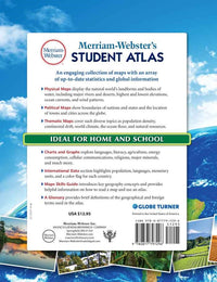 Merriam-Webster's Student Atlas - Features Full-Color Physical, Political, & Thematic Maps