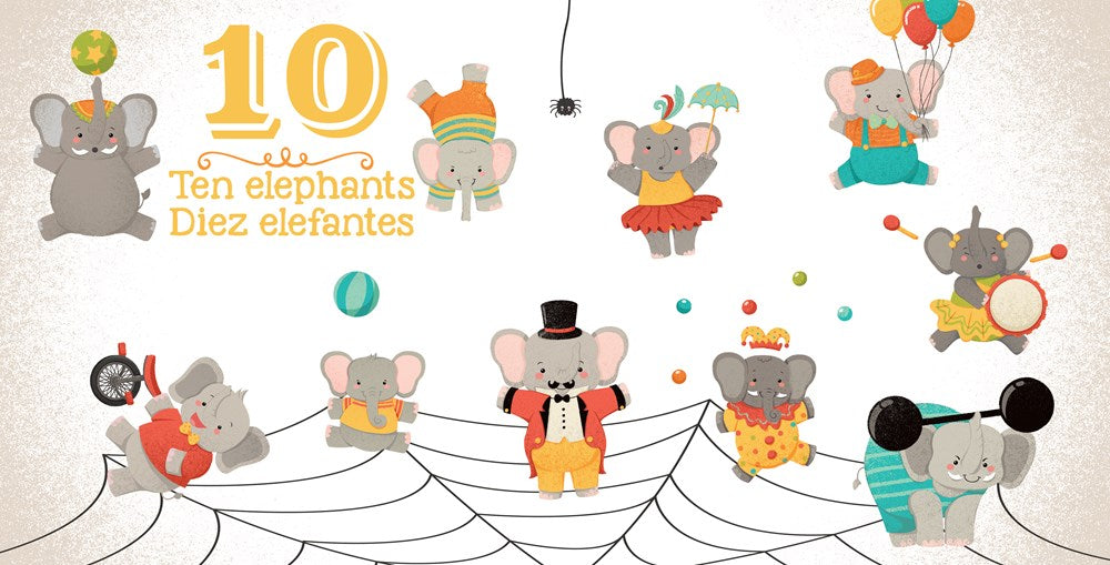 Un Elefante: Numbers / Números