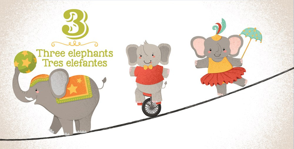 Un Elefante: Numbers / Números