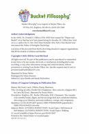 Growing Up with a Bucket Full of Happiness