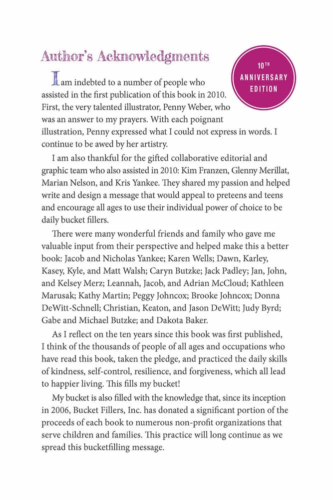 Growing Up with a Bucket Full of Happiness