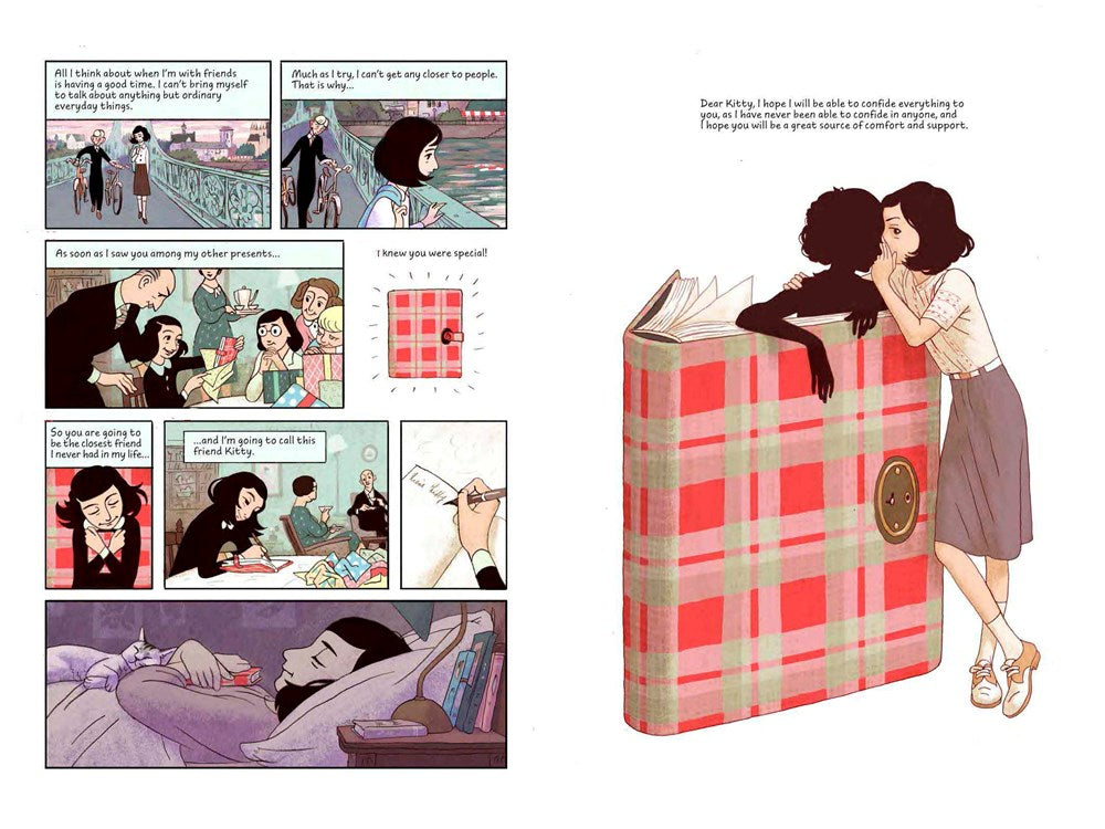 Anne Frank's Diary: The Graphic Adaptation (Pantheon Graphic Library)