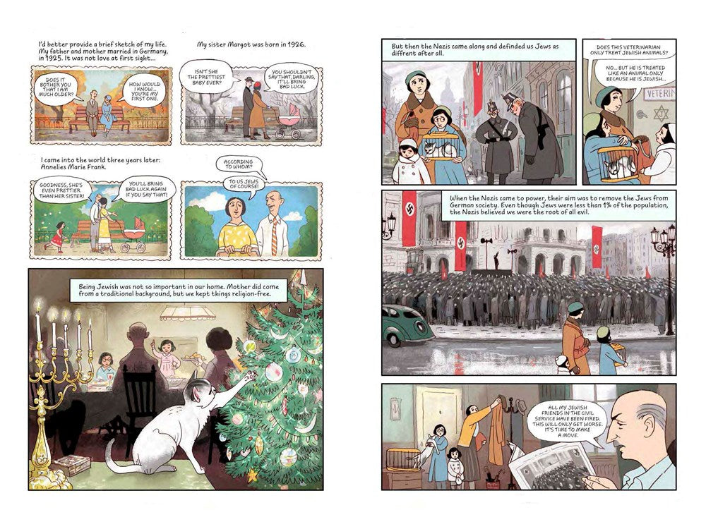 Anne Frank's Diary: The Graphic Adaptation (Pantheon Graphic Library)