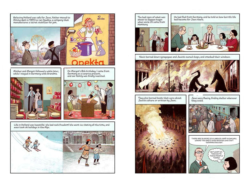 Anne Frank's Diary: The Graphic Adaptation (Pantheon Graphic Library)