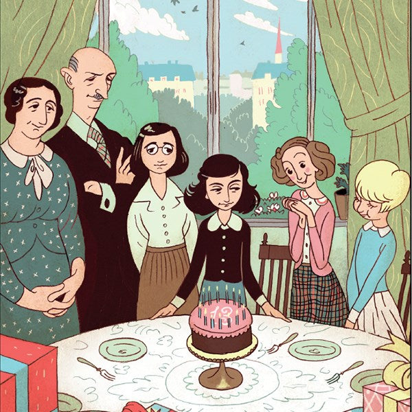 Anne Frank's Diary: The Graphic Adaptation (Pantheon Graphic Library)