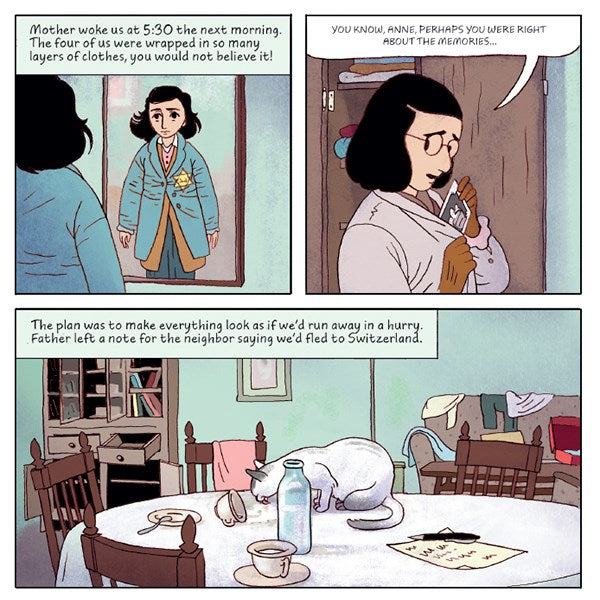 Anne Frank's Diary: The Graphic Adaptation (Pantheon Graphic Library)