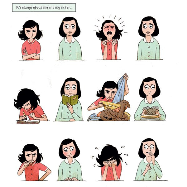 Anne Frank's Diary: The Graphic Adaptation (Pantheon Graphic Library)