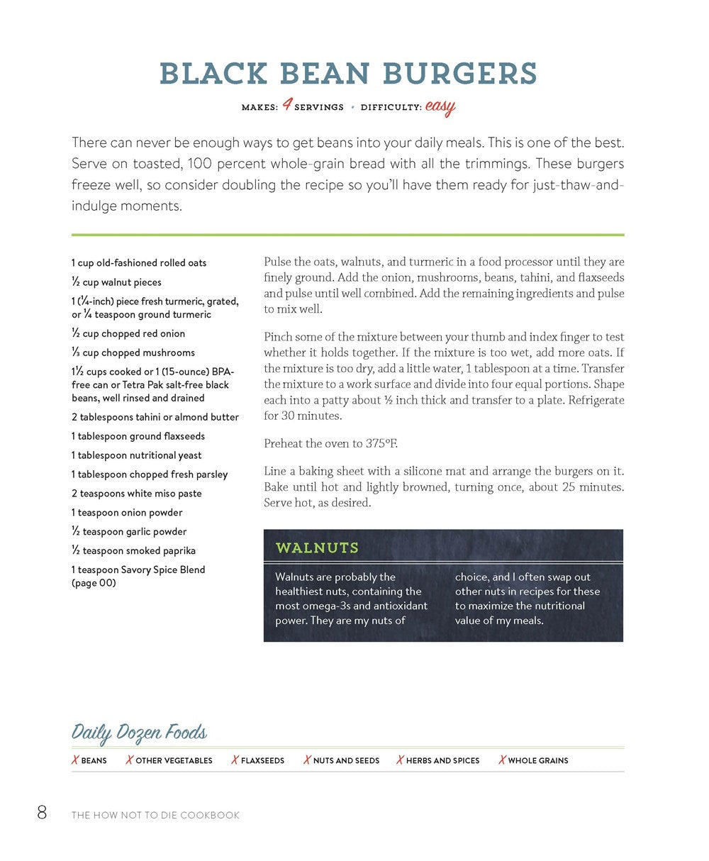 The How Not to Die Cookbook: 100+ Recipes to Help Prevent and Reverse Disease (International Edition)