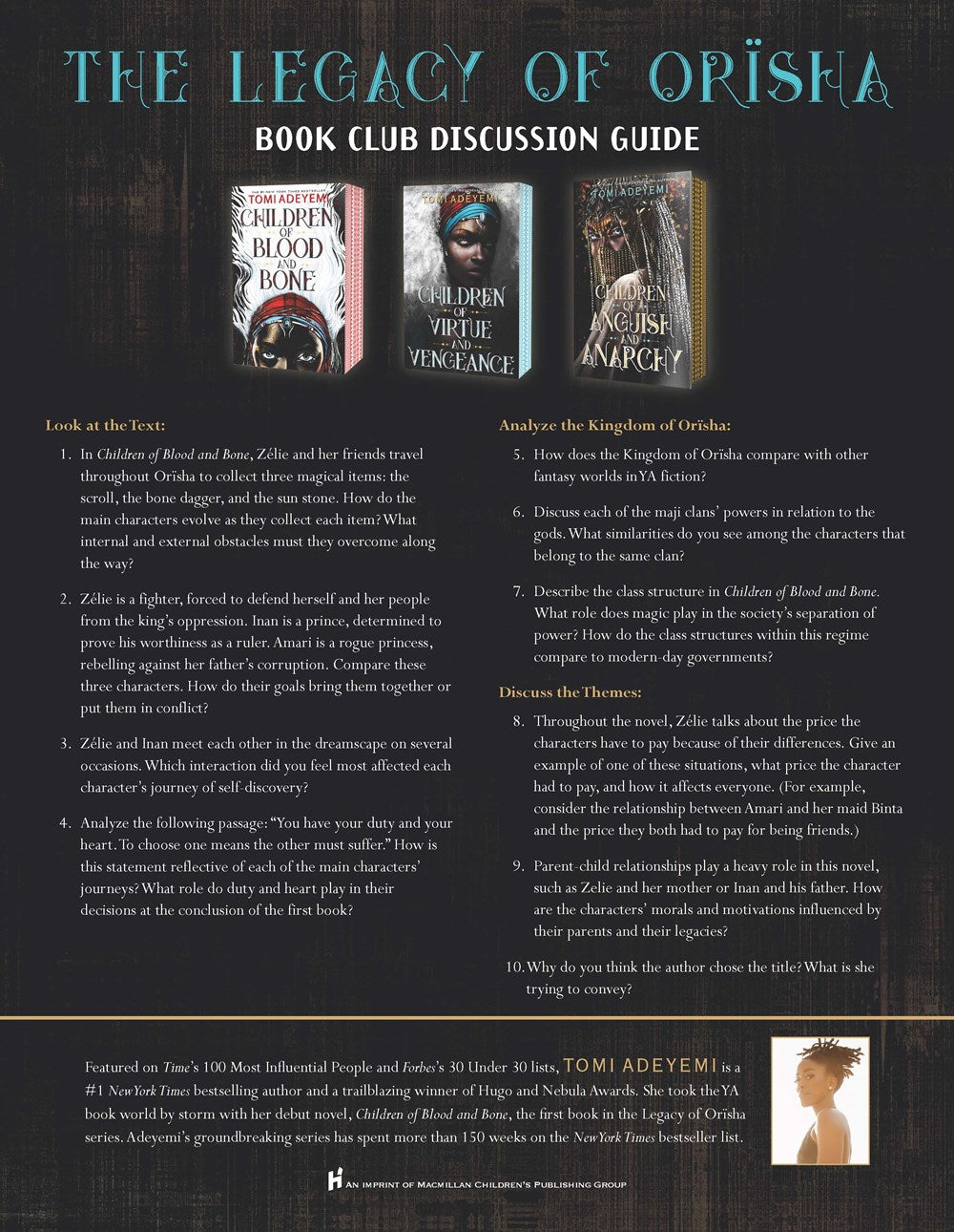 Children of Anguish and Anarchy (Legacy of Orisha, 3)