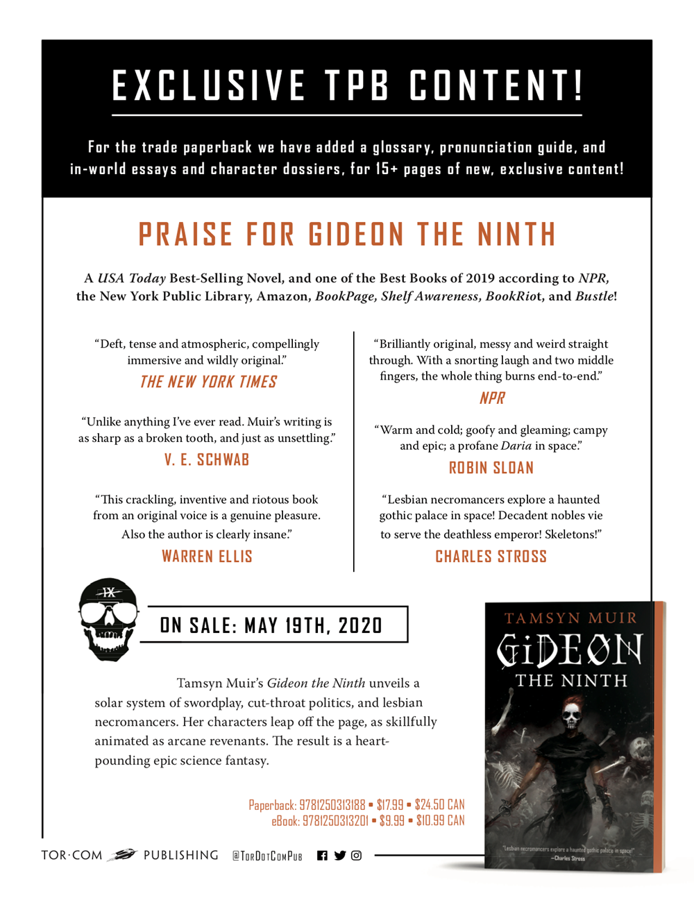 Gideon the Ninth (The Locked Tomb Series, 1)