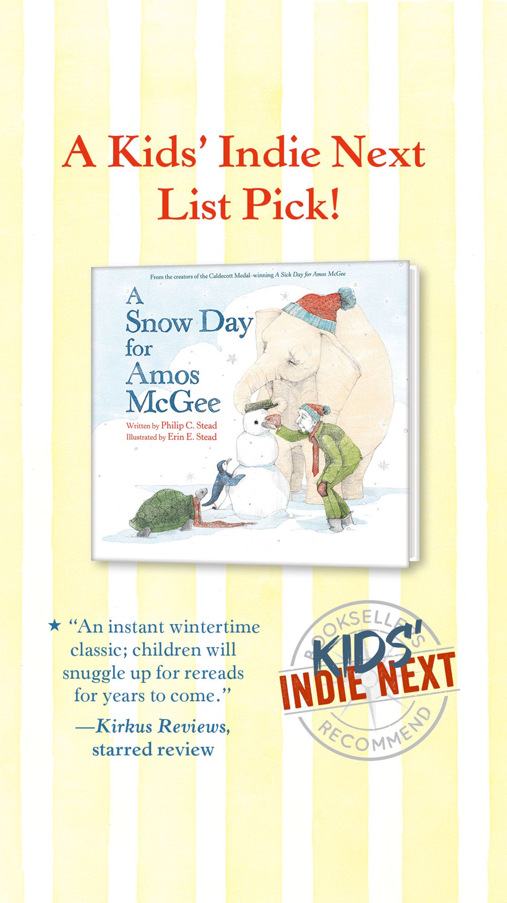 A Snow Day for Amos McGee