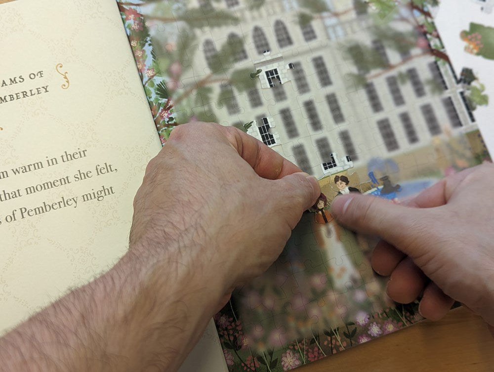 Sticker Jigsaw: Pride and Prejudice
