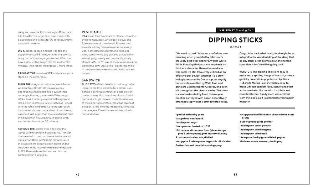 Binging With Babish: 100 Recipes Recreated from Your Favorite Movies and TV Shows―Popular Dishes and Behind-the-Scenes Stories