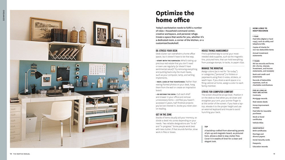 The Martha Manual: How to Do (Almost) Everything―Expert Strategies For Organizing, Celebrating, Cleaning, Decorating, and More