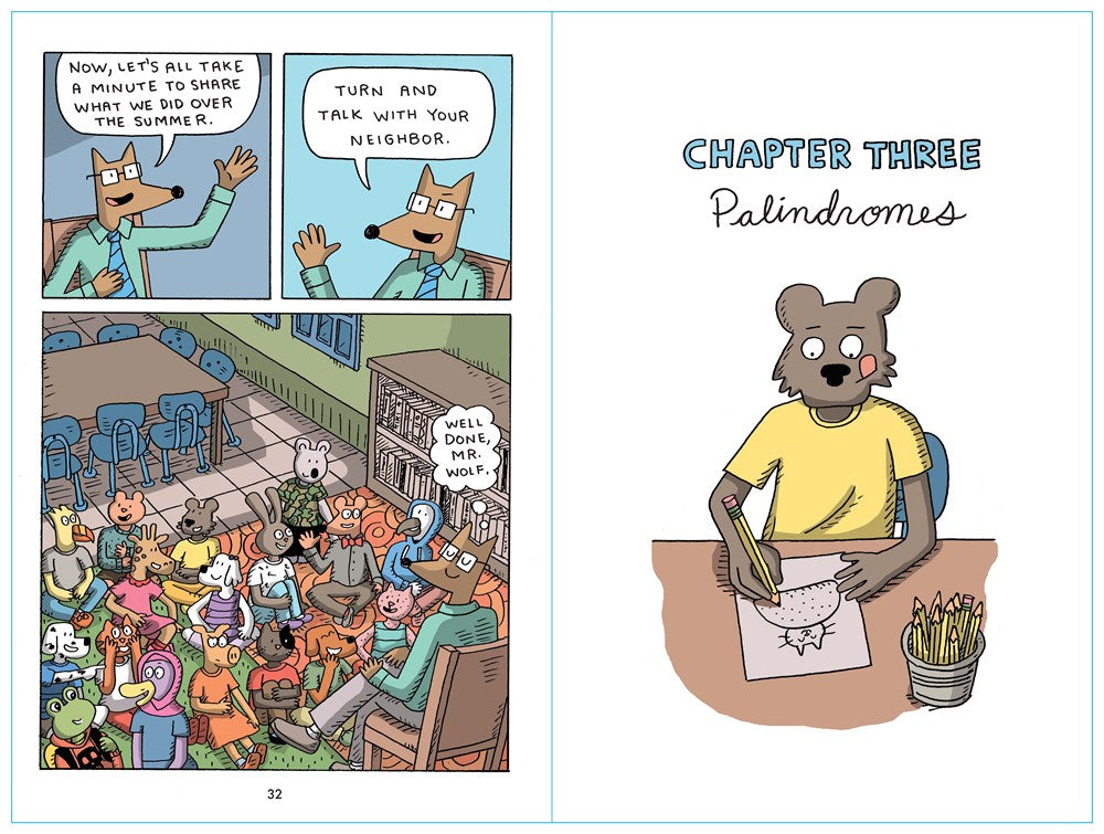 Mr. Wolf's Class: A Graphic Novel (Mr. Wolf's Class #1)