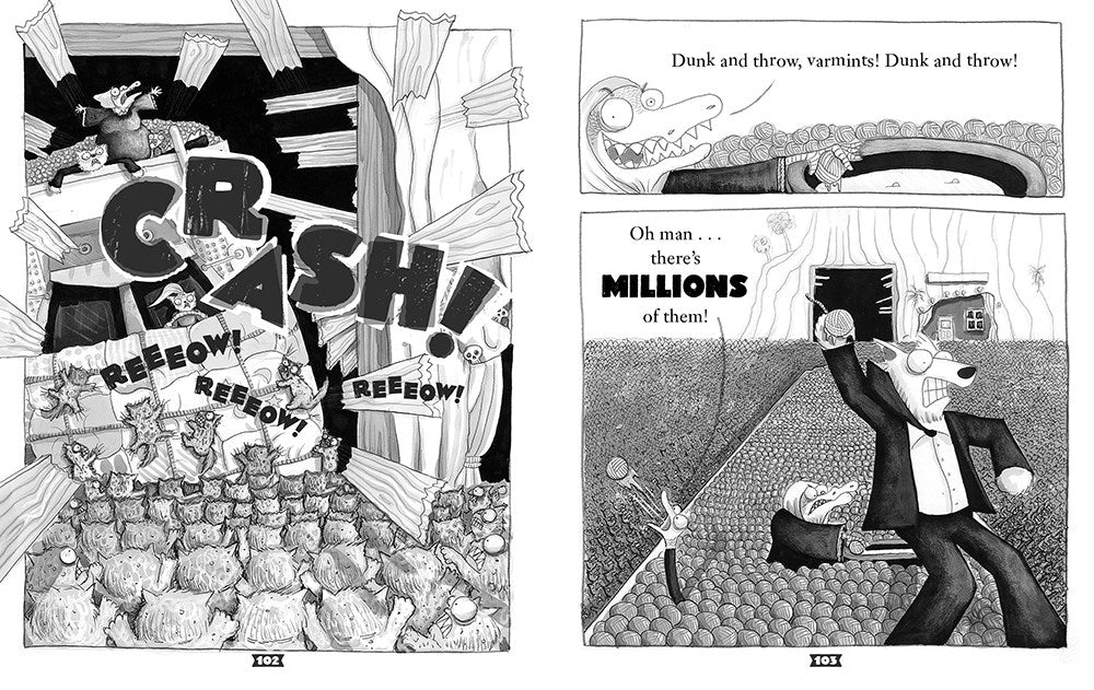 The Bad Guys in Attack of the Zittens (The Bad Guys #4) (4)