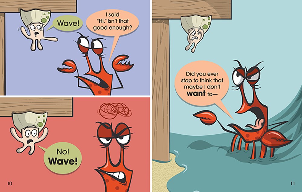 Hello, Crabby!: An Acorn Book (A Crabby Book #1)