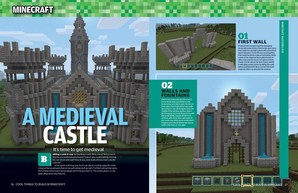 Cool Builds in Minecraft!: An AFK Book (GamesMaster Presents)