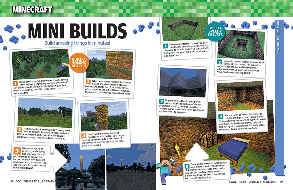 Cool Builds in Minecraft!: An AFK Book (GamesMaster Presents)