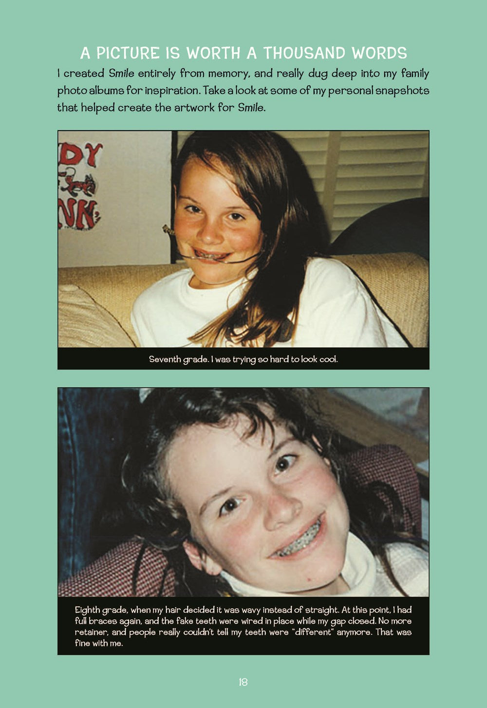 Share Your Smile: Raina's Guide to Telling Your Own Story