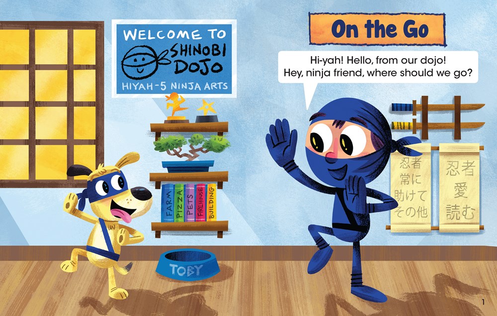 Take a Hike!: An Acorn Book (Moby Shinobi and Toby Too! #2)