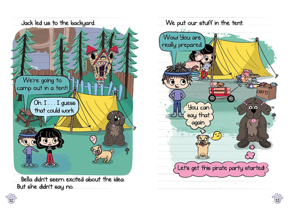 Pug's Sleepover: A Branches Book (Diary of a Pug #6)