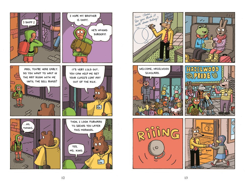 Snow Day: A Graphic Novel (Mr. Wolf's Class #5)