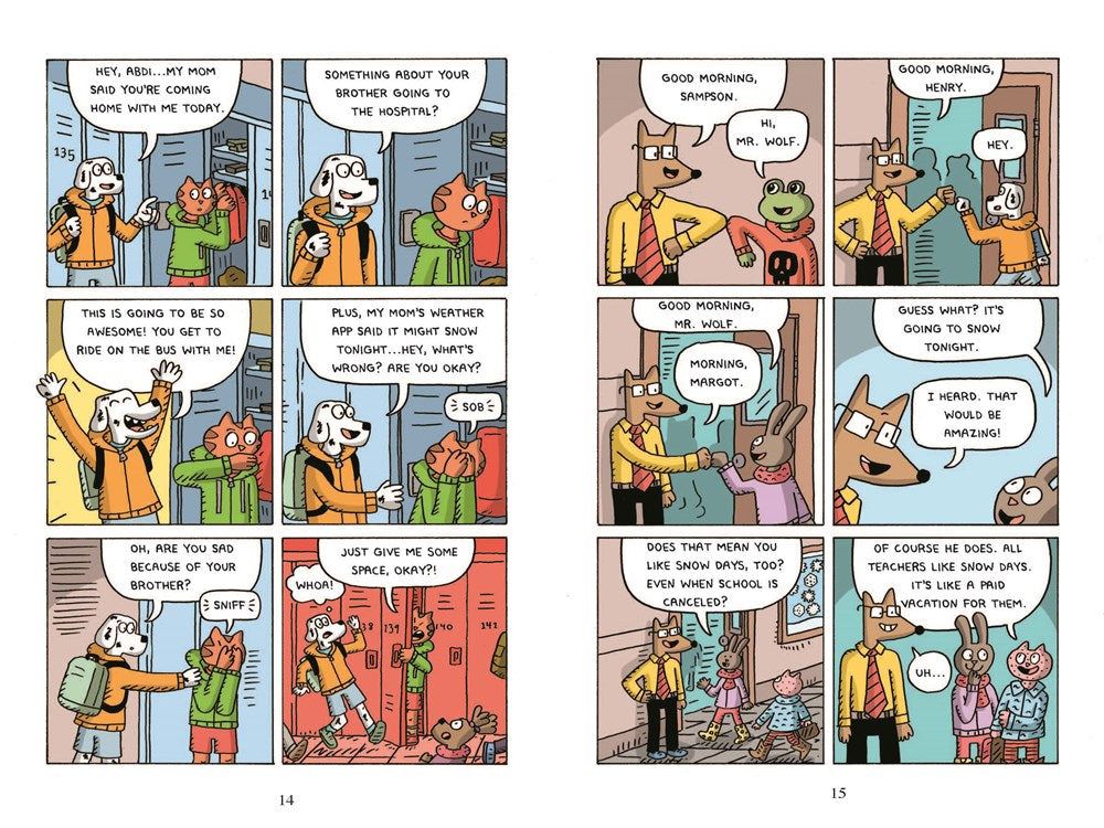 Snow Day: A Graphic Novel (Mr. Wolf's Class #5)