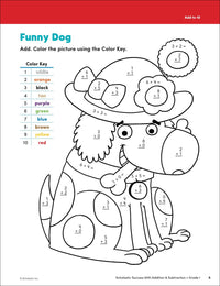 Scholastic Success with Addition & Subtraction Grade 1 Workbook