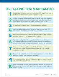 Scholastic Success with Math Tests Grade 4 Workbook