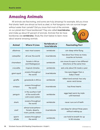 Scholastic Success with Reading Comprehension Grade 5 Workbook
