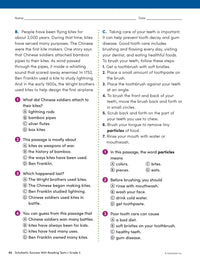 Scholastic Success with Reading Tests Grade 3 Workbook