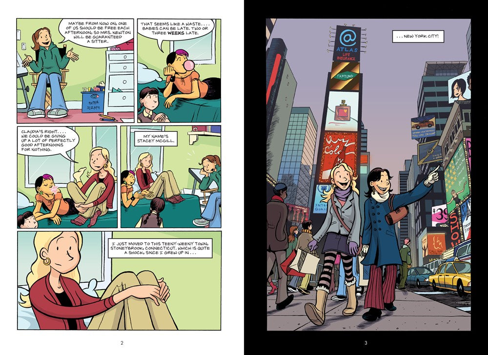 The Truth About Stacey: A Graphic Novel (The Baby-Sitters Club #2) (The Baby-Sitters Club Graphix)