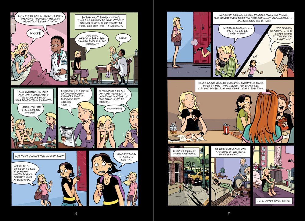The Truth About Stacey: A Graphic Novel (The Baby-Sitters Club #2) (The Baby-Sitters Club Graphix)