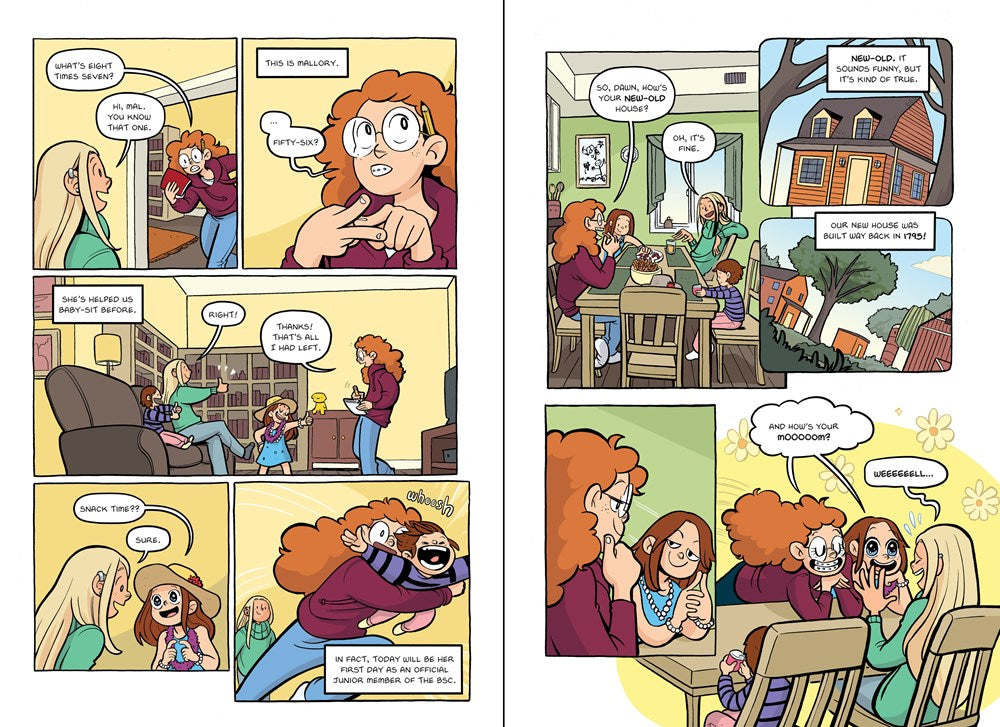 Dawn and the Impossible Three: A Graphic Novel (The Baby-Sitters Club #5)