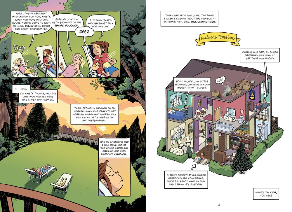 Kristy's Big Day: A Graphic Novel (The Baby-Sitters Club #6) (The Baby-Sitters Club Graphix)