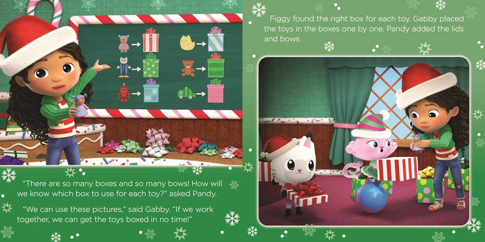 Merry Christmas, Gabby Cats! (Gabby's Dollhouse Hardcover Storybook)