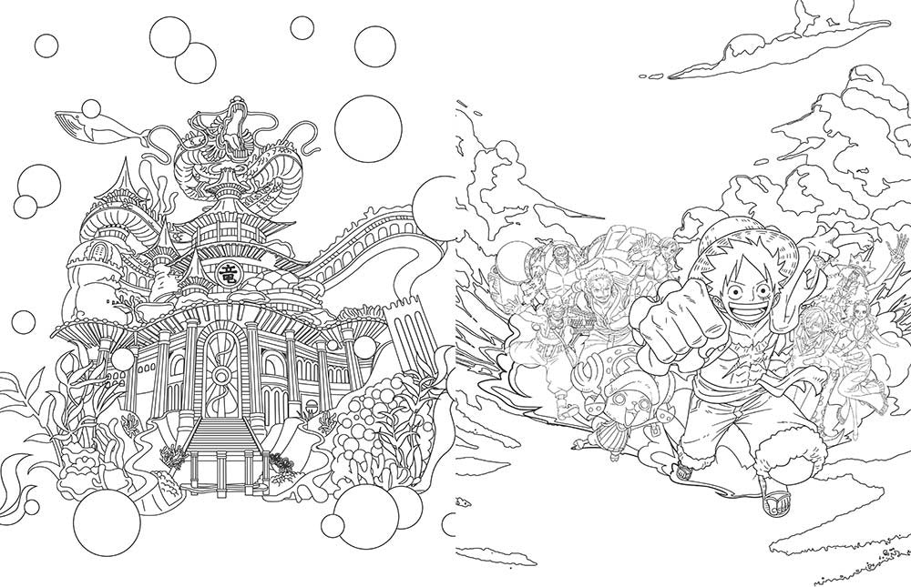 One Piece: The Official Coloring Book | The Perfect Stocking Stuffer!