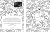 Five Nights at Freddy's Glow in the Dark Coloring Book | The Perfect Stocking Stuffer!