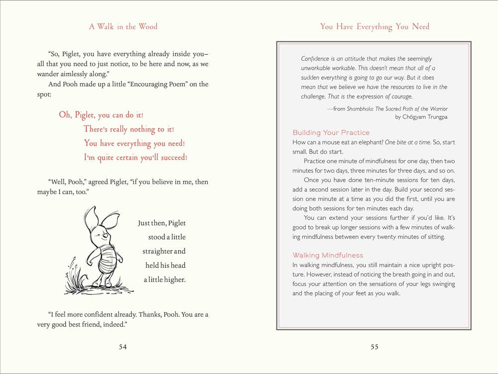 A Walk in the Wood: Meditations on Mindfulness with a Bear Named Pooh
