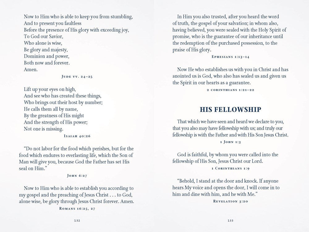 God's Promises for Graduates: Class of 2023 - Navy NKJV