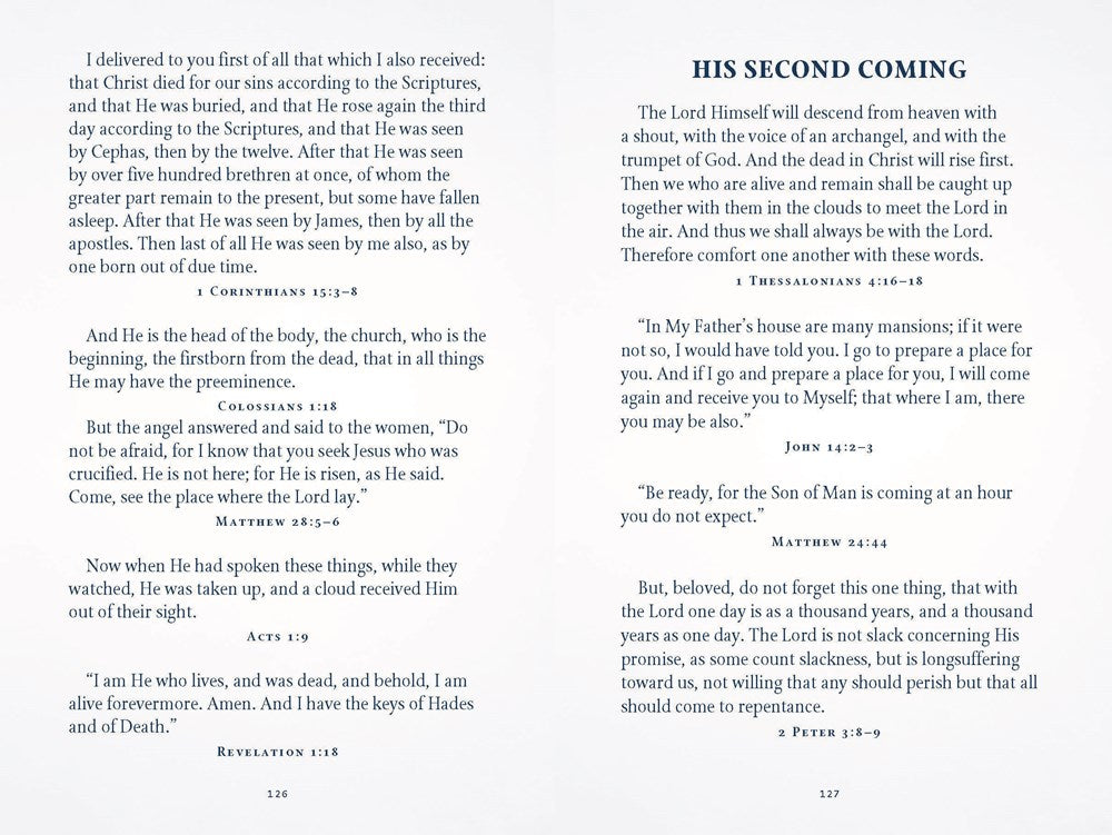 God's Promises for Graduates: Class of 2023 - Navy NKJV