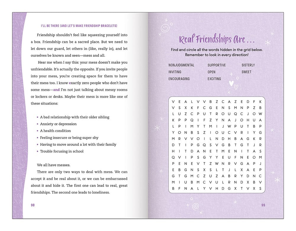 I'll Be There (And Let's Make Friendship Bracelets)